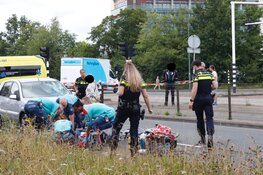 Fietser op Europaweg aangereden in Haarlem