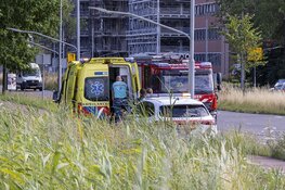 Scooterrijder gewond bij ongeval op de Amerikaweg in Haarlem