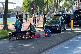 Fietsster gewond in Schalkwijkerstraat in Haarlem