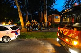 Brandweer bevrijdt bekneld geraakte fietser uit benarde positie
