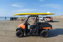 Vermiste zwemmer na grote zoekactie uit zee gered bij Velsen-Noord