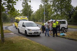 Fietsster gewond bij aanrijding met busje in Heemstede