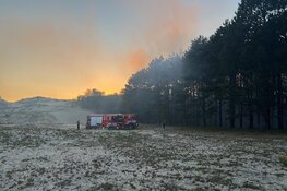 Grote duinbrand in Santpoort-Noord
