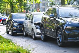 Plesmanweg lange tijd dicht door aanrijding met drie auto’s