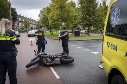 Motorrijder gewond bij ongeval op de Orionweg in Haarlem