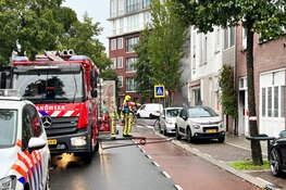 Brand bij cafetaria Emin Oglu in Haarlem