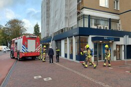 Brand in trappenhuis flat Beverwijk