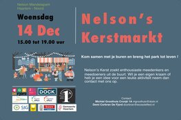 Kom op 14 december naar Nelson&#39;s Kerstmarkt