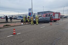 Veel schade bij ongeval in Beverwijk