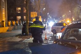 Auto total loss na botsing met aanhanger in Haarlem