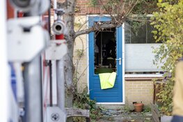 Woningbrand aan de Drielandenhoek in Haarlem