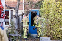 Woningbrand aan de Drielandenhoek in Haarlem