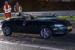 Gladheid: ernstig ongeval op A9, traumaheli geland op snelweg