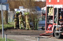 Auto bijna in brand bij Beverwijkse Bazaar