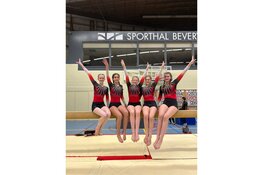 Druk en succesvol weekend voor turnsters TOSS