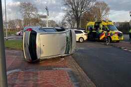 Automobilist gecrasht in IJmuiden