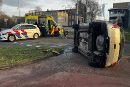 Automobilist gecrasht in IJmuiden