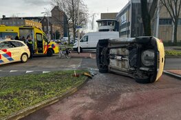 Automobilist gecrasht in IJmuiden