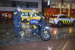 Maaltijdbezorger gewond bij ongeval op de Spaarndamseweg