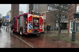 Brand in appartement in Haarlem