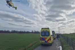 Fietser gewond aangetroffen in Heemskerk