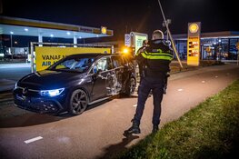 Automobilist crasht in Haarlem