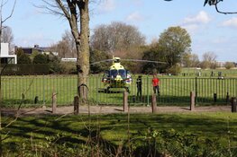 Man bekneld onder boom in Bennebroek