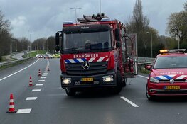 Gewonde bij ongeval op N208
