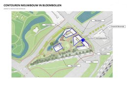 Kleurrijke bloemen maken contouren van Ankie's Hoeve zichtbaar