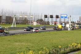 Motorrijder gewond na ongeluk op A9 bij Wijkertunnel