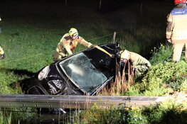 Auto in sloot aangetroffen langs N203 in Uitgeest