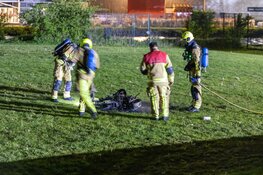 Brandje bij Honk- en Softbalclub in Heemstede