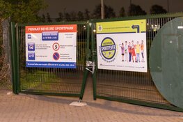 Brandje bij Honk- en Softbalclub in Heemstede
