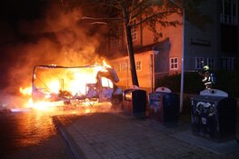 Camper door brand verwoest in Haarlem