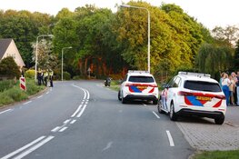 Motorrijder vliegt uit bocht in Vogelenzang