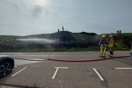 Duinbrand in Velsen-Noord snel onder controle