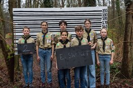 Elswoutgroep uit Bloemendaal naar Landelijke Scouting Wedstrijden in Baarn