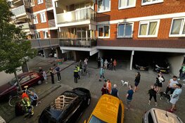 Brand in appartementencomplex in Haarlem