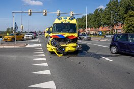 Ambulance betrokken bij ongeluk in Haarlem