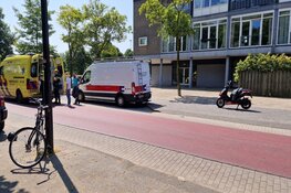 Fietser valt tijdens "sleepie" in Beverwijk