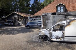 Schade zichtbaar bij daglicht aan de Veerpolder in Haarlem