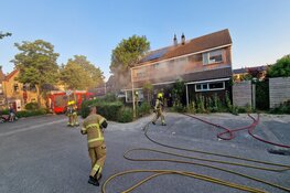 Brand in woning in Castricum