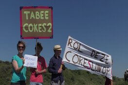 Honderden actievoerders op terrein Tata Steel