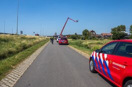 Flinke rookontwikkeling bij brand in schuur Spaarndam