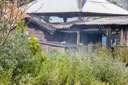 Flinke rookontwikkeling bij brand in schuur Spaarndam