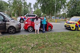 Kopstaartbotsing met drie voertuigen in Heemskerk