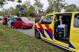 Kopstaartbotsing met drie voertuigen in Heemskerk