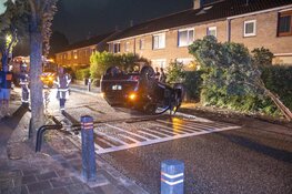 Ravage na eenzijdig ongeval Bennebroek: bestuurder aangehouden