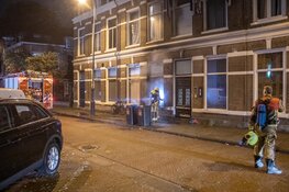 Scooter in brand, woning beschadigd