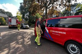Korte woningbrand in Santpoort-Zuid